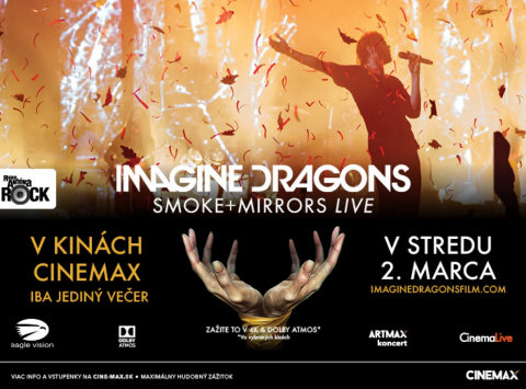 Imagine dragons: Smoke + Mirrors Live - Artmax koncert