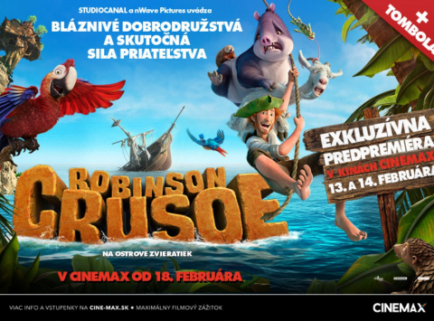Robinson Crusoe v Cinemax-e
