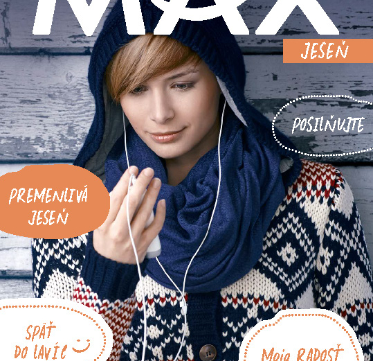 Nové vydanie časopisu MAX - Jeseň 2015 v nákupnom centre OC MAX Poprad - fotografia č. 1