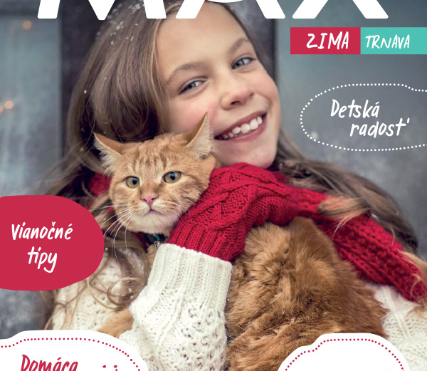 Časopis MAX - Zima 2015 v nákupnom centre OC MAX Trnava - fotografia č. 1