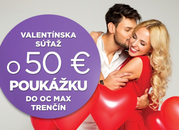 Mužské meno Valentín má latinský pôvod v nákupnom centre OC MAX Trenčín