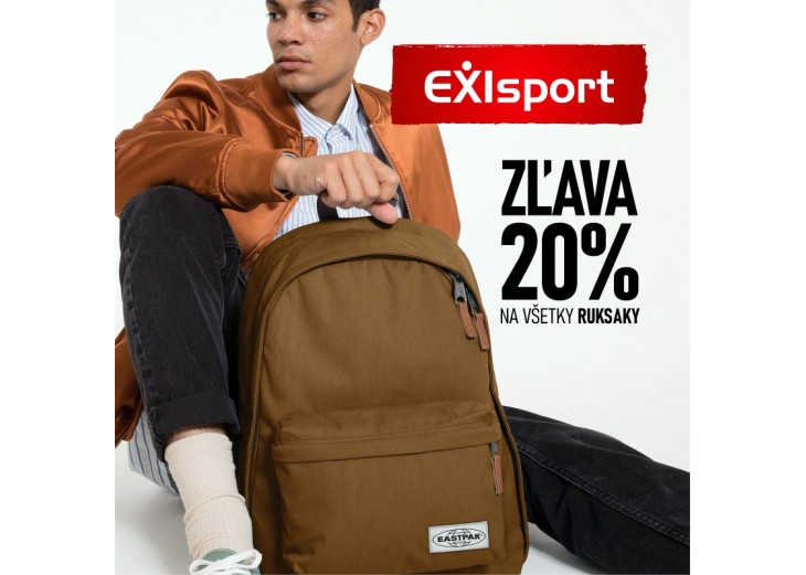 Príďte si vybrať ruksak do EXIsportu!, Obchodné a nákupné centrum MAX Trnava
