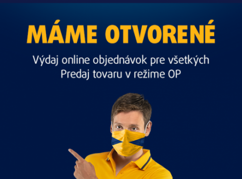 Predajňa DATART otvorená!