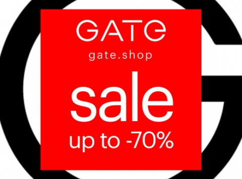 Využite v e-shope Gate teraz vianočné zľavy od -20% až do -70%.