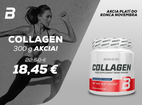 Výhodná novembrová ponuka - SJ- Collagen 300g v práškovej forme