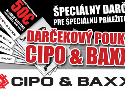 Predajňa CIPO & BAXX si pre Vás pripravila Špeciálny darček