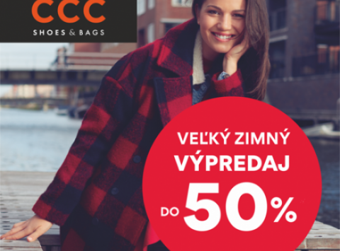 Veľký zimný výpredaj v CCC
