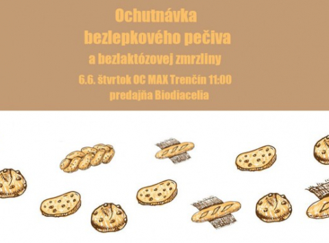 Ochutnávka výborného bezlepkového pečiva a bezlaktózovej zmrzliny