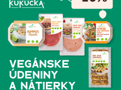 10% ZĽAVA  na všetky rastlinné náierky a údeniny