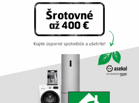 Ušetrite so šrotovným