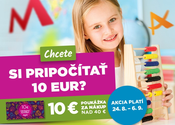 Chcete si prepočítať 10 Eur ? v nákupnom centre OC MAX Poprad