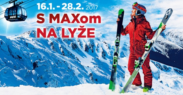 S MAXom na lyže - Zoznam výhercov v nákupnom centre OC MAX Poprad