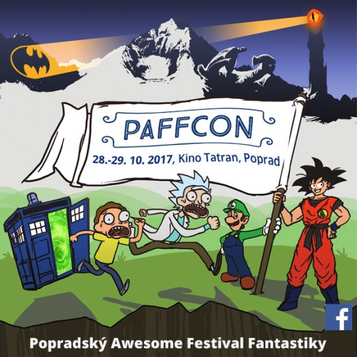 PAFFcon alebo Popradský Awesome Festival Fantázie v nákupnom centre OC MAX Poprad