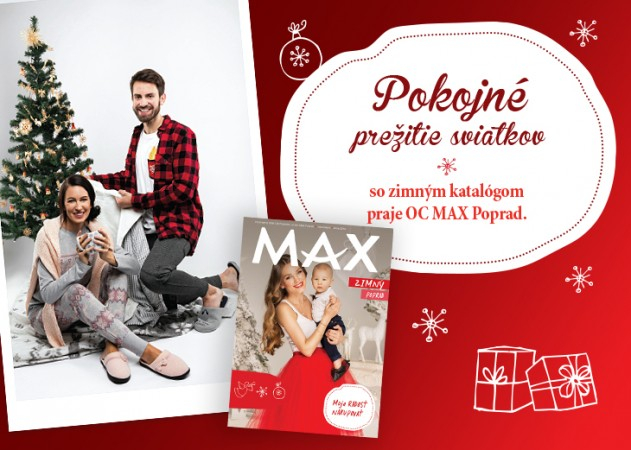 MAX zima - časopis v nákupnom centre OC MAX Poprad