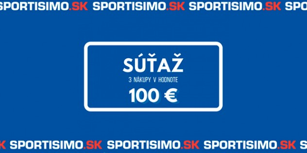 Súťaž so Sportisimom o 3x100€ v nákupnom centre OC MAX Poprad