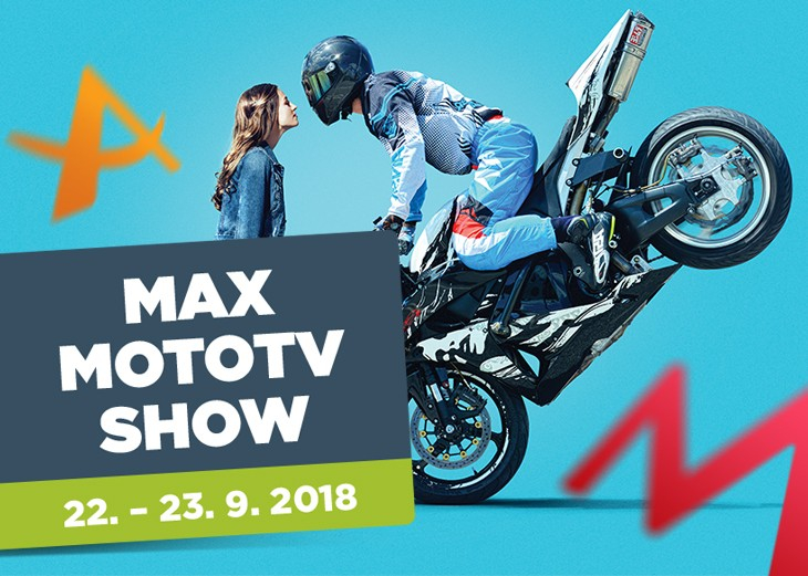 MAX MOTOTV SHOW 2018 v nákupnom centre OC MAX Nitra