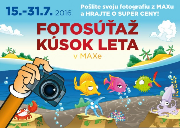 Fotosúťaž - Kúsok leta v nákupnom centre OC MAX Nitra