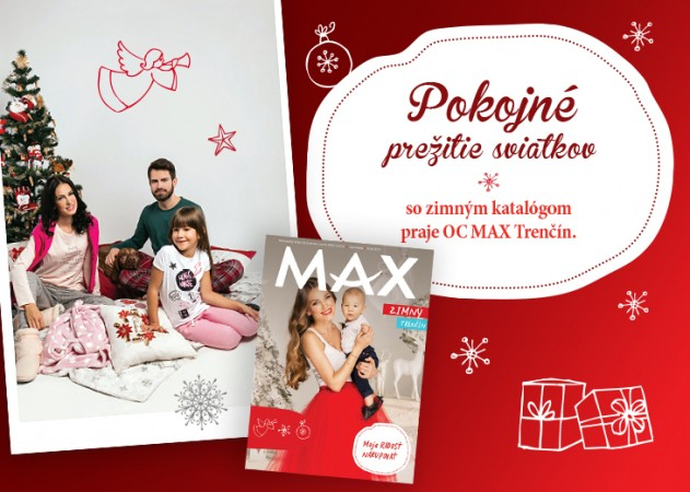 MAX zima - časopis v nákupnom centre OC MAX Trenčín