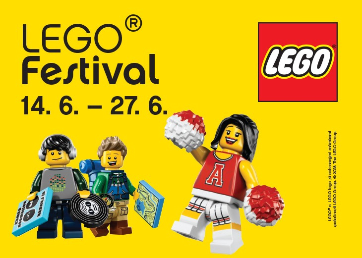 LEGO® festival v nákupnom centre OC MAX Trenčín
