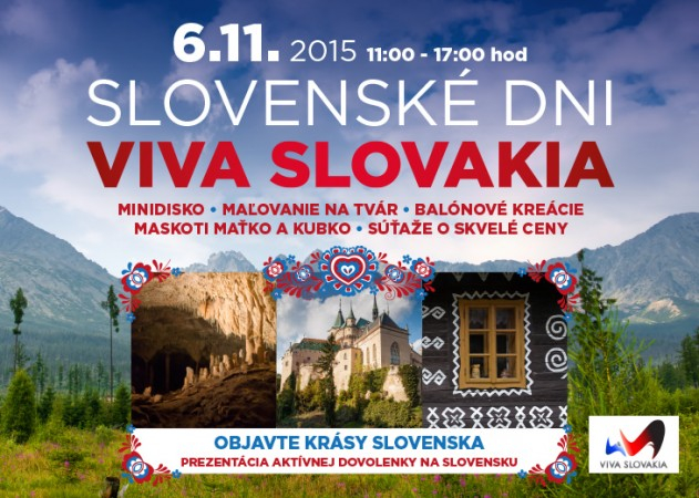 Slovenské dni Viva Slovakia v nákupnom centre OC MAX Trnava