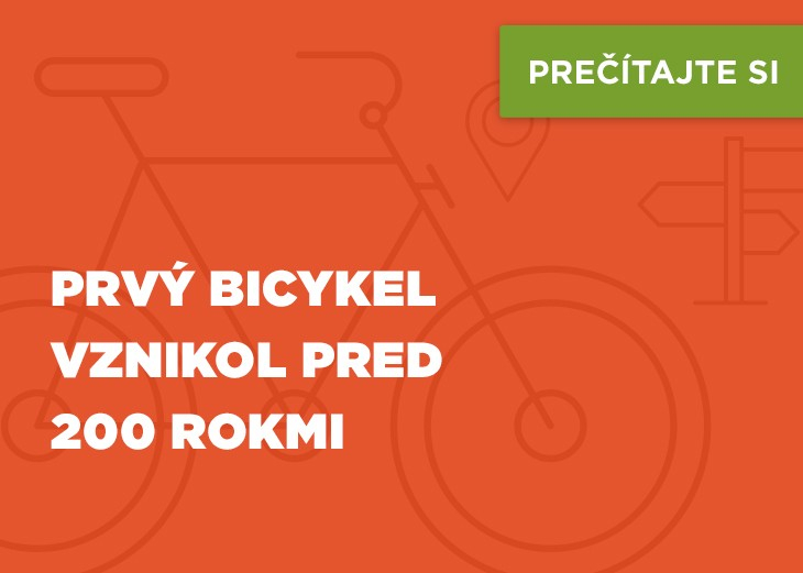 Prvý bicykel vznikol pred 200 rokmi v nákupnom centre OC MAX Trnava