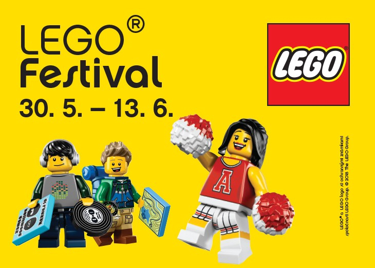 LEGO® festival v nákupnom centre OC MAX Trnava