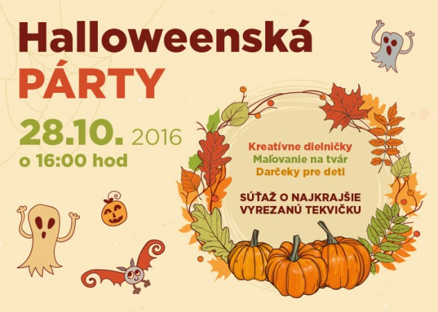 Halloweenská párty v nákupnom centre OC MAX Trnava