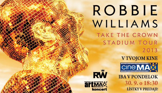 Robbie Williams tour v nákupnom centre OC MAX Poprad