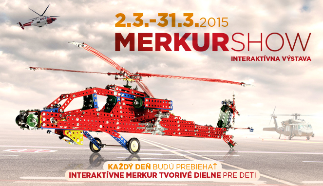 MERKUR Show - interaktívna výstava v nákupnom centre OC MAX Poprad