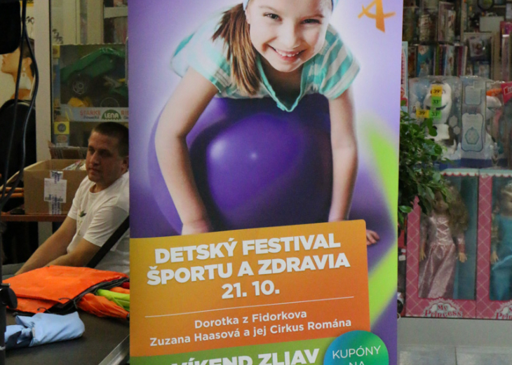 Detský festival športu a zdravia MAX Nitra v nákupnom centre OC MAX Nitra - fotografia č. 1