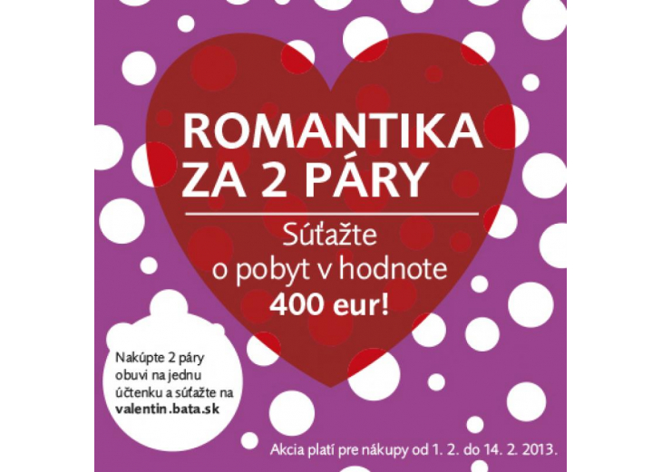 Valentínska súťaž alebo romantika za dva páry, Obchodné a nákupné centrum MAX Poprad 