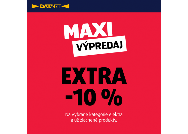 10 % EXTRA ZĽAVA!, Obchodné a nákupné centrum MAX Poprad 