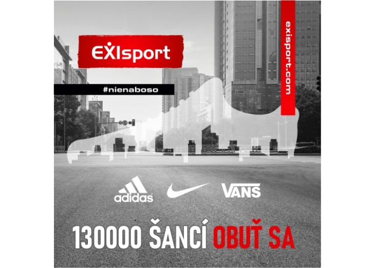 V EXIsporte máte 130 000 šancí obuť sa moderne a štýlovo!, Obchodné a nákupné centrum MAX Poprad 