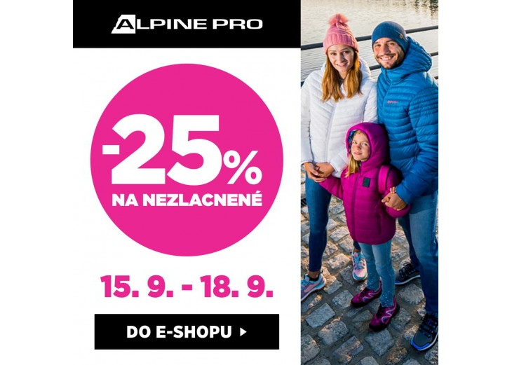 Užite si extra zľavu v ALPINE PRO!, Obchodné a nákupné centrum MAX Poprad 