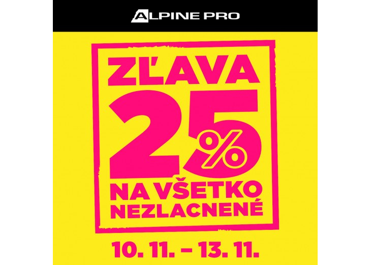 Zaobstarajte si zimné oblečenie ALPINE PRO za super ceny, Obchodné a nákupné centrum MAX Poprad 