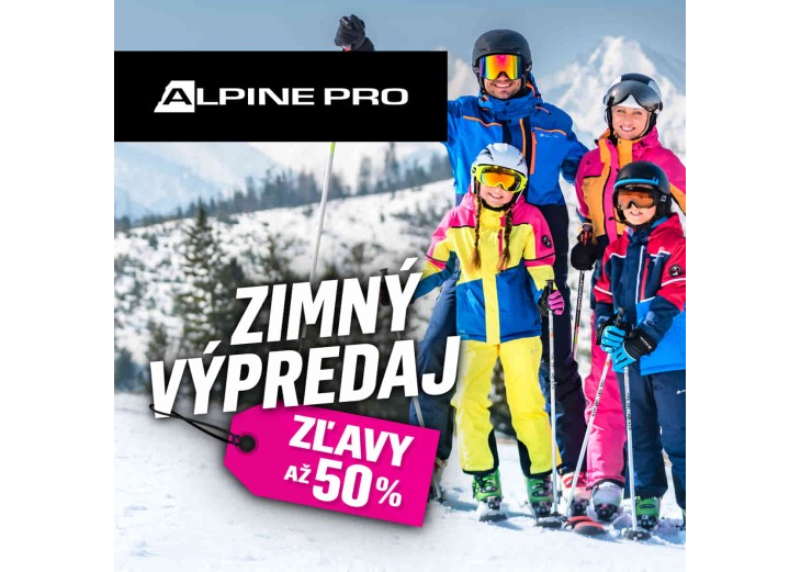 Zimný výpredaj v ALPINE PRO!, Obchodné a nákupné centrum MAX Poprad 