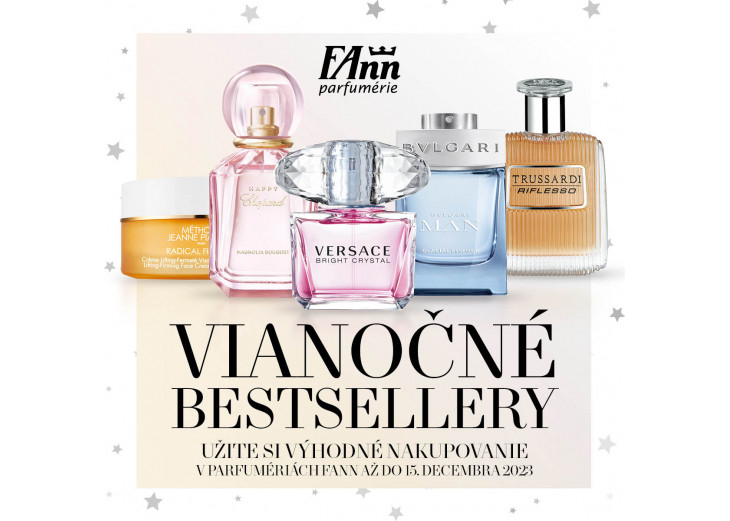 Vianočné bestsellery v parfumériách FAnn, Obchodné a nákupné centrum MAX Poprad 