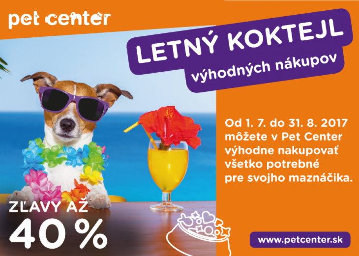 LETNÝ KOKTEJL výhodných nákupov!, Obchodné a nákupné centrum MAX Poprad 