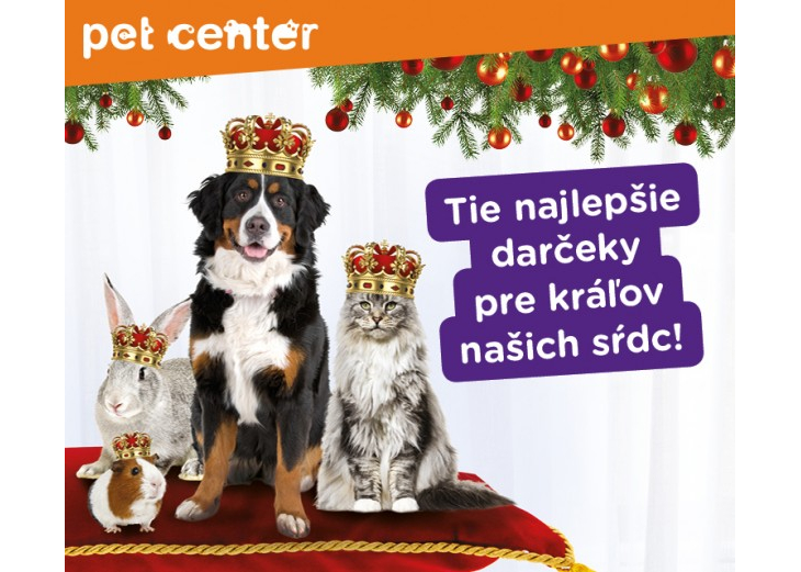 Celý rok stoja pri nás, preto nezabudnite svojich chlpáčov na Vianoce poriadne odmeniť, Obchodné a nákupné centrum MAX Nitra
