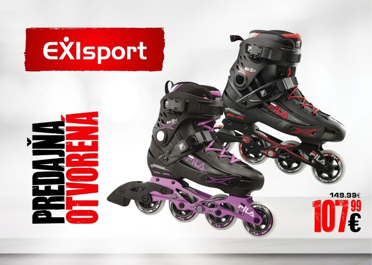 Predajňa EXIsport je pre vás otvorená, Obchodné a nákupné centrum MAX Nitra
