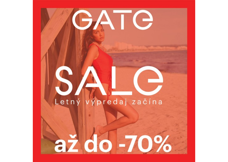 Letný výpredaj v GATE!, Obchodné a nákupné centrum MAX Nitra