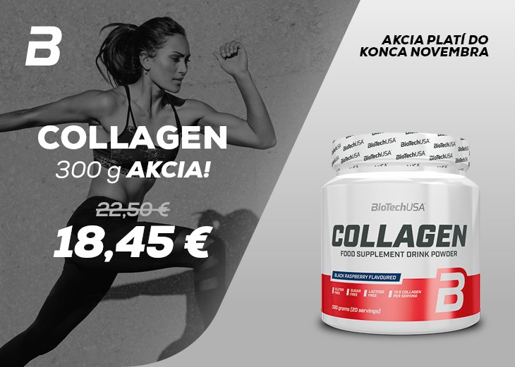 Výhodná novembrová ponuka - SJ- Collagen 300g v práškovej forme, Obchodné a nákupné centrum MAX Nitra