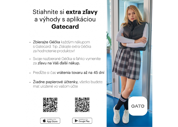 GATECARD - stiahnite si aplikáciu, Obchodné a nákupné centrum MAX Nitra