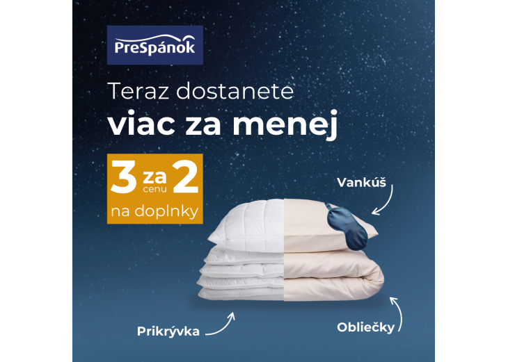 TERAZ 3 za cenu 2, Obchodné a nákupné centrum MAX Nitra