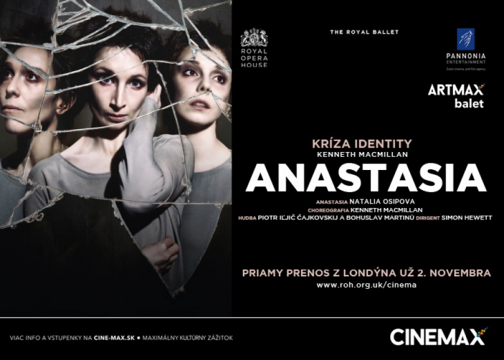 Anastasia - celovečerný balet, Obchodné a nákupné centrum MAX Nitra