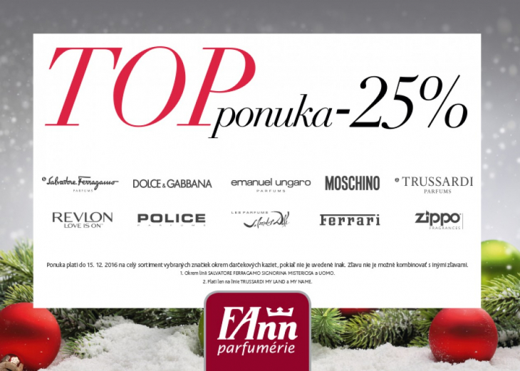 TOP ponuka FAnn Parfumérie, Obchodné a nákupné centrum MAX Nitra