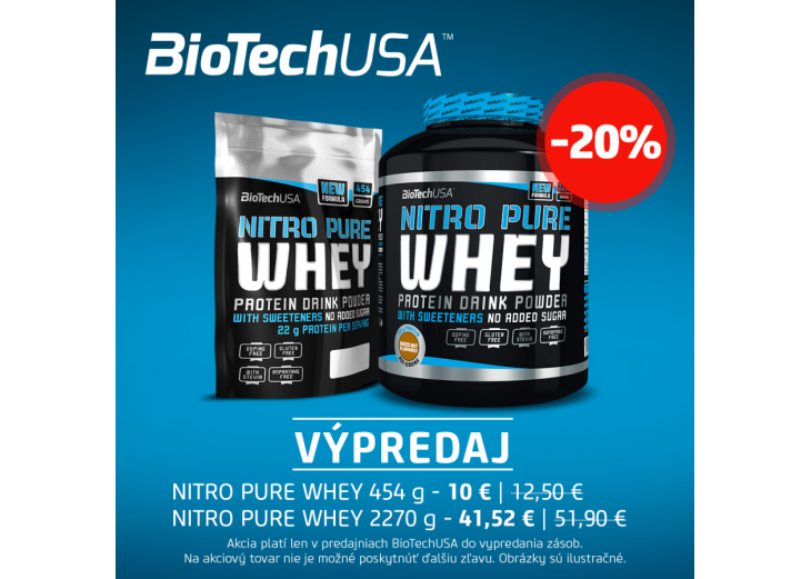 Mimoriadna akcia v predajni BioTechUSA!, Obchodné a nákupné centrum MAX Nitra