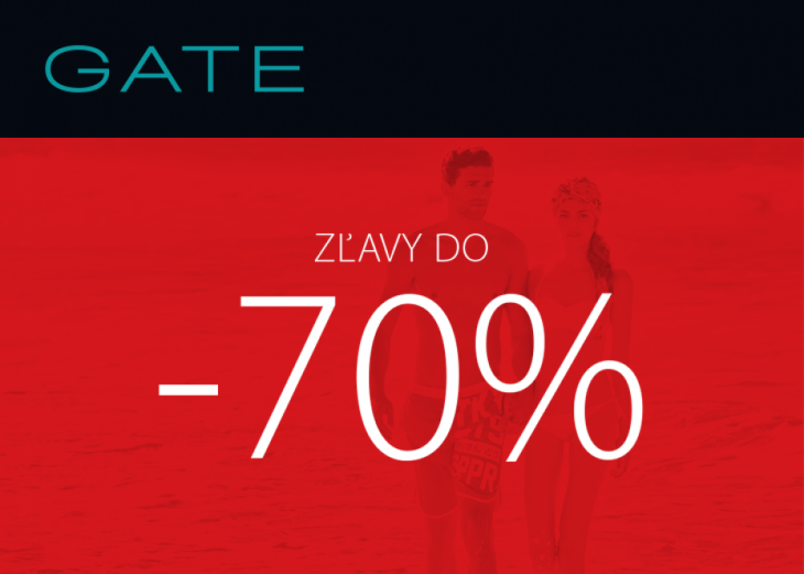 Zľavy až 70% v GATE, Obchodné a nákupné centrum MAX Nitra