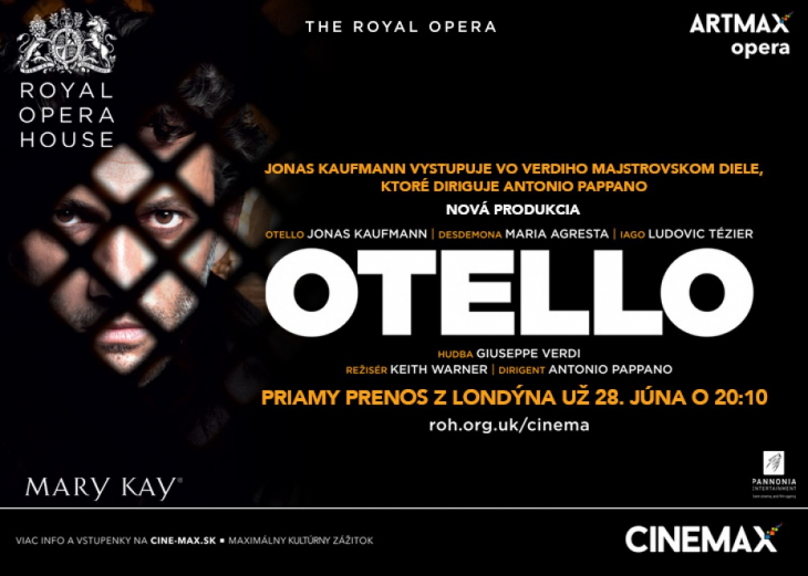 Otello  v Cinemax-e, Obchodné a nákupné centrum MAX Nitra