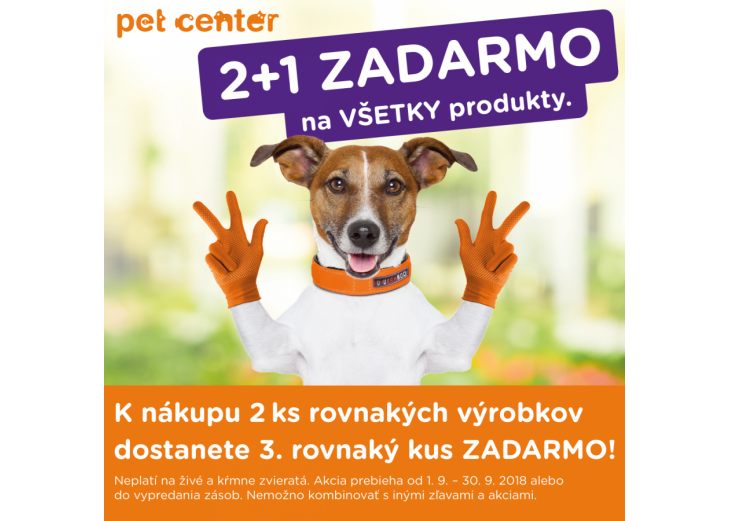 Pre radosť vašich domácich miláčikov využite akciu v predajni Pet center., Obchodné a nákupné centrum MAX Nitra